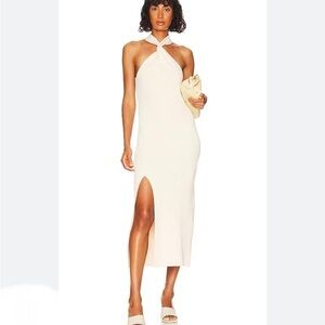 Nicholas Daija twist halterneck dress